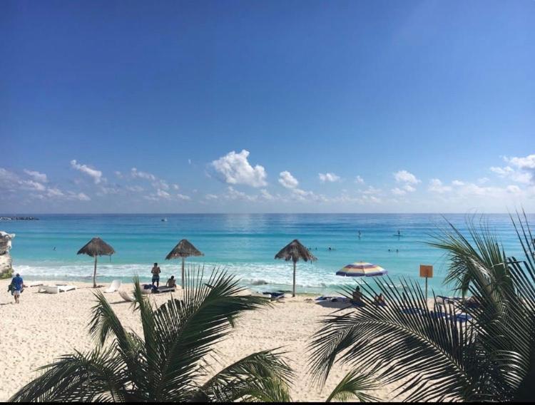 Studio Oceanfront Prime Location Cancún Exteriör bild