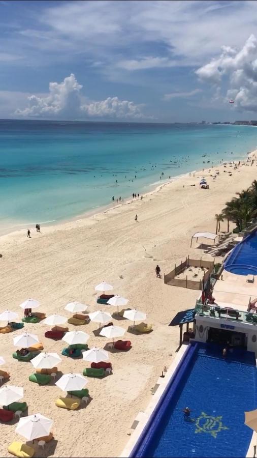 Studio Oceanfront Prime Location Cancún Exteriör bild