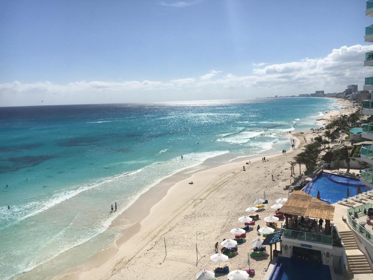 Studio Oceanfront Prime Location Cancún Exteriör bild